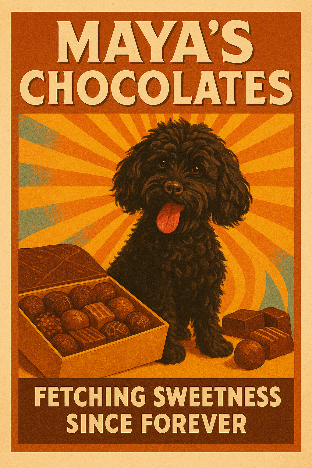 Custom Pet Poster from Your Photo | PosterPups